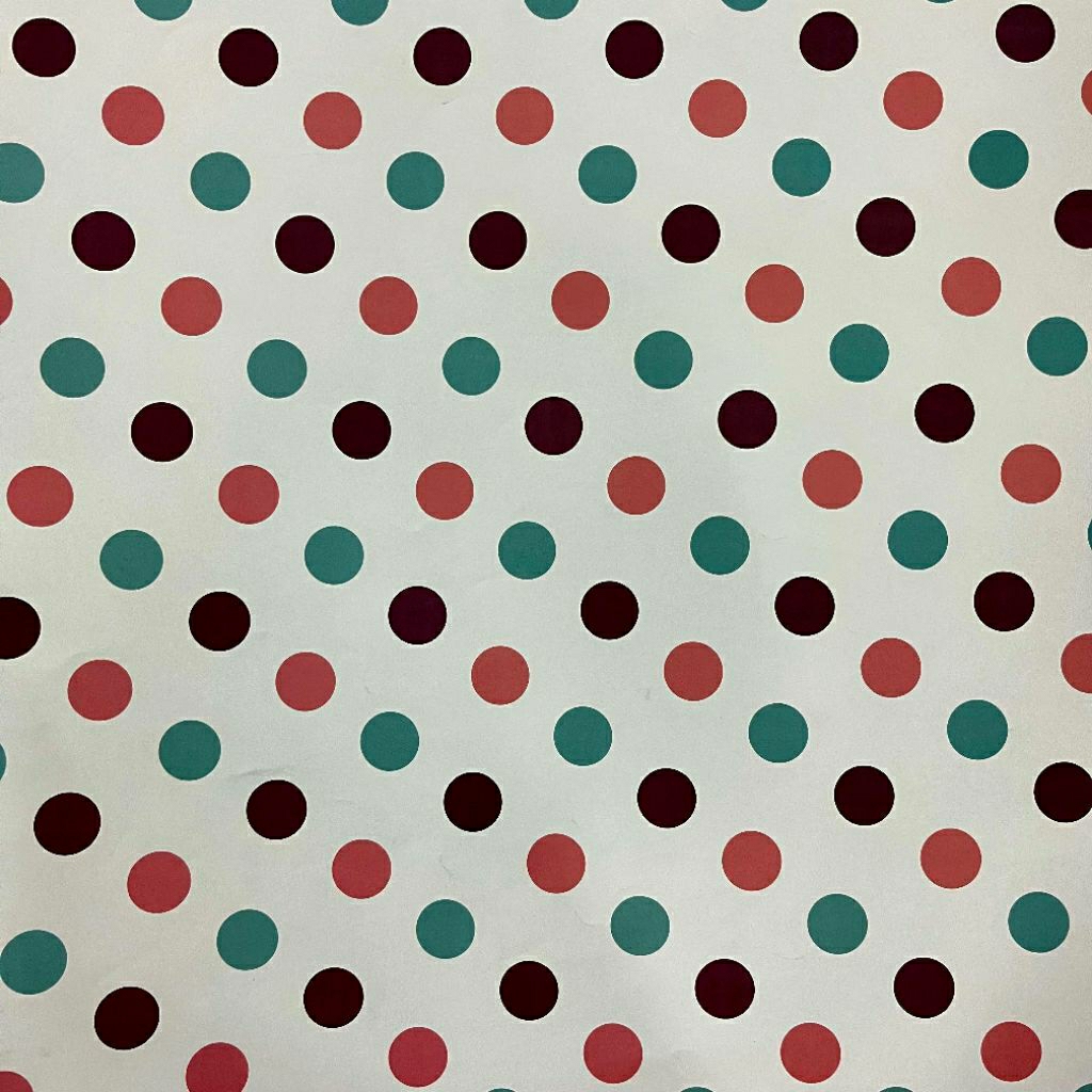 

Kertas Kado Jumbo Sansan Wawa Motif Polkadot Warna Warni - SW 627