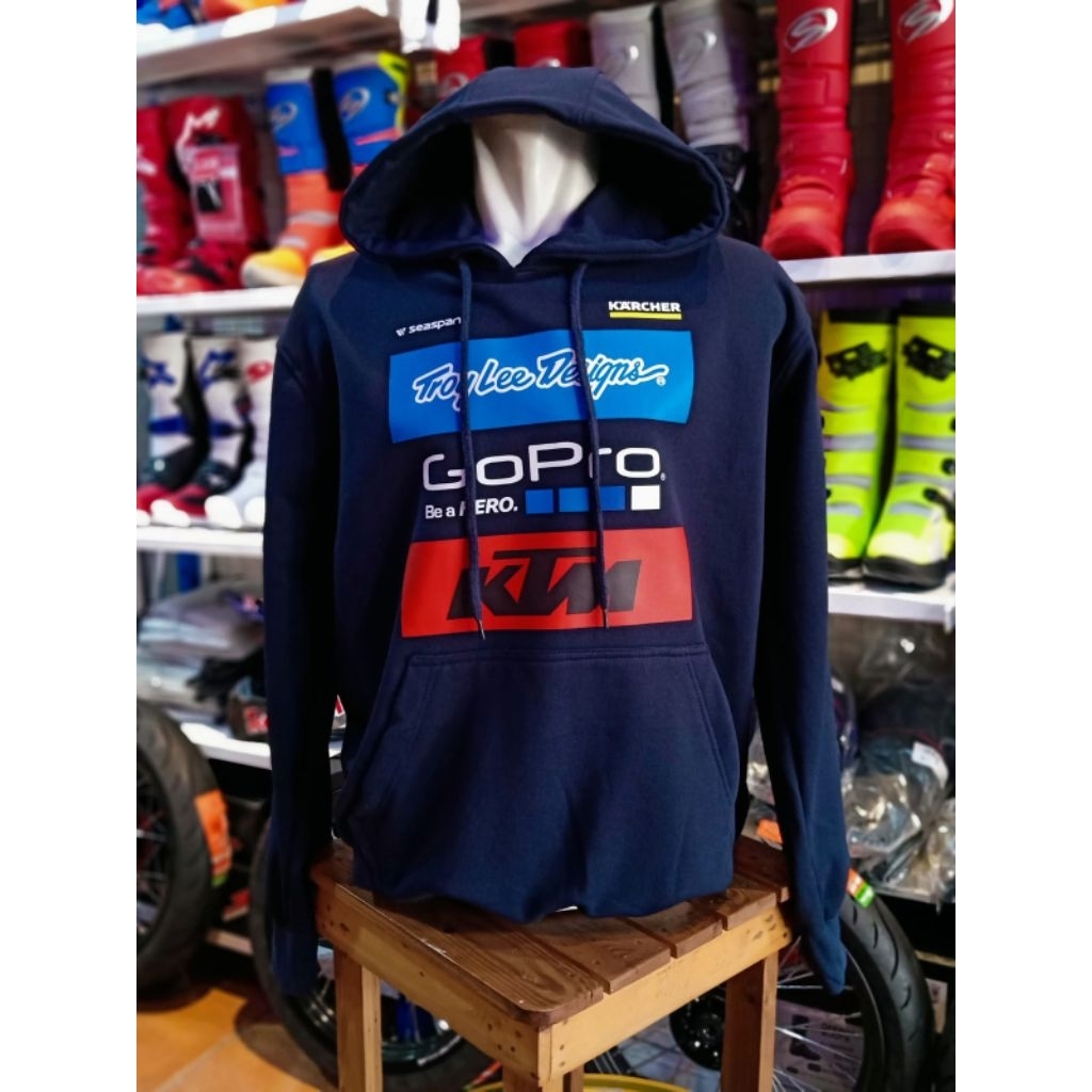 JAKET HOODIE  HUSQVARNA FOX 100%
