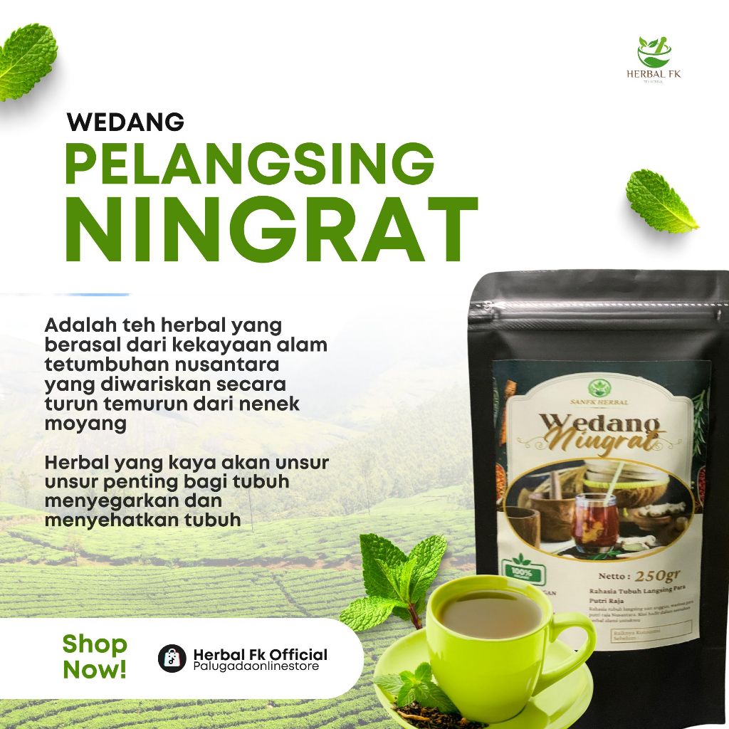 

[BISA COD]WEDANG PELANGSING SANFK 100% ALAMI