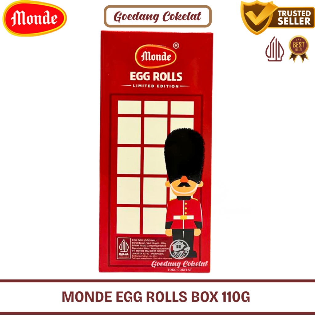 

Monde Egg Rolls Box Limited Edition 110g