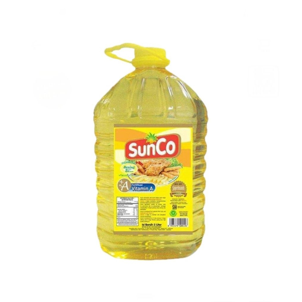 

sunco minyak goreng botol 5000 ml