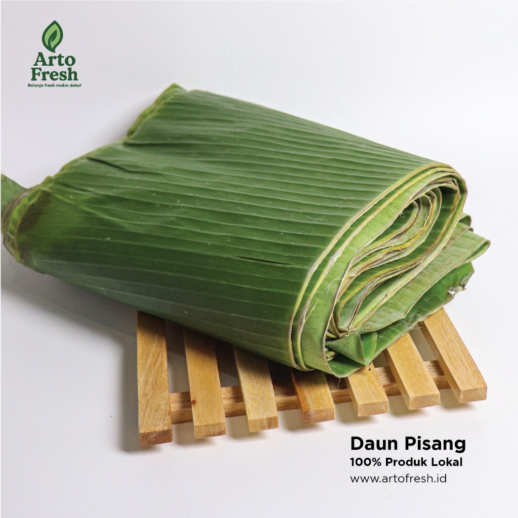 

Daun Pisang Kepok, Segar ArtoFresh Pack 1 Kg