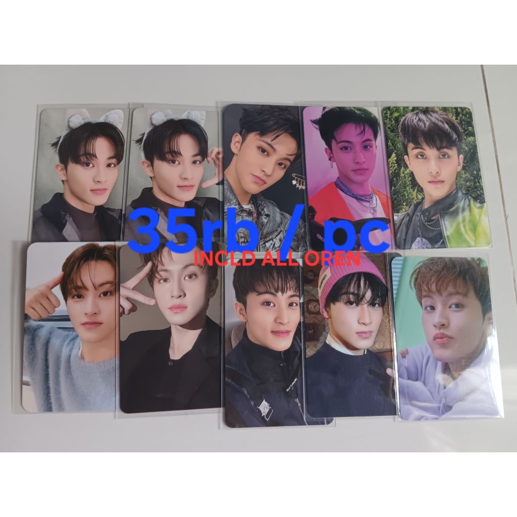 pc photocard official mark lee nct 127 nct dream