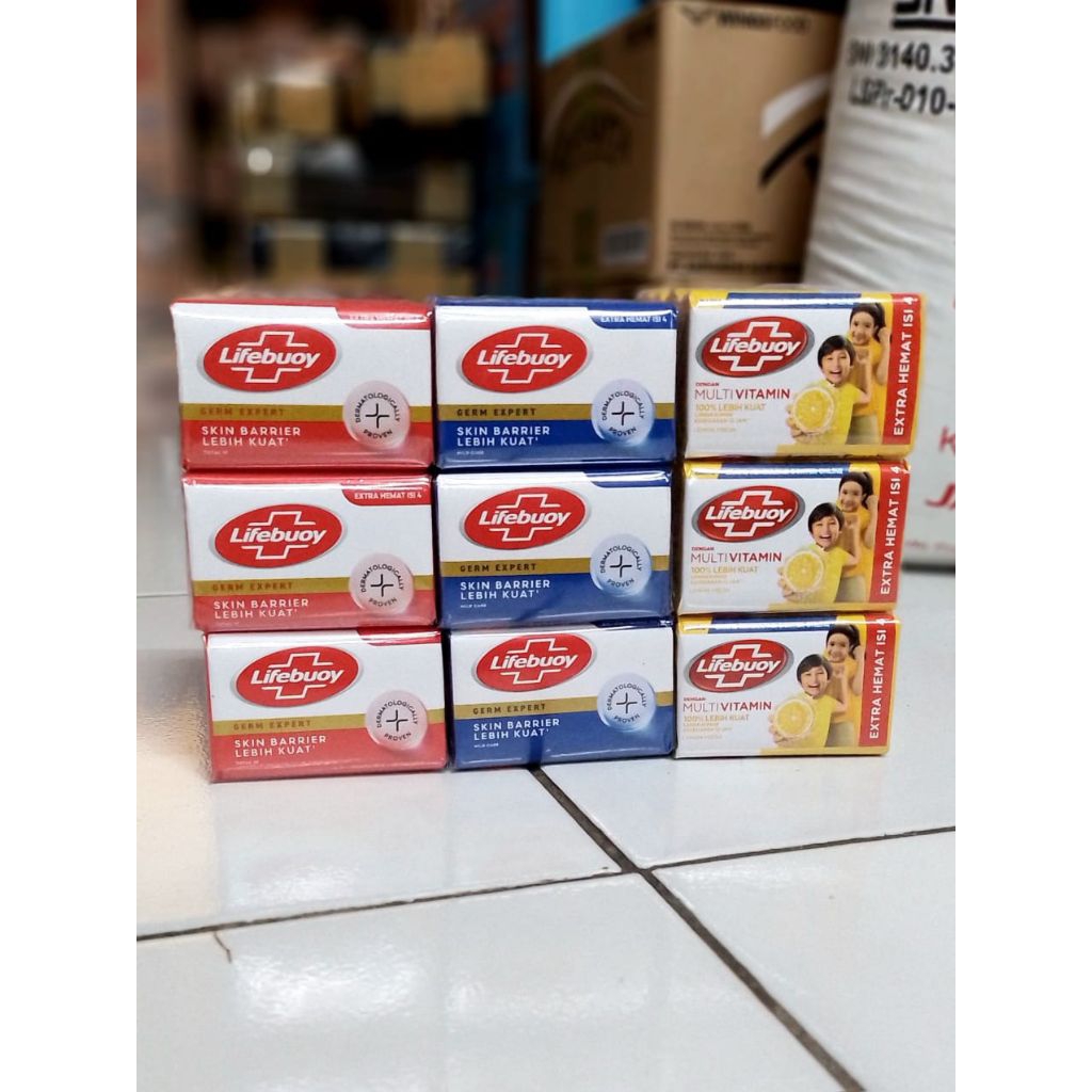Lifebuoy Sabun Batang 4x60g