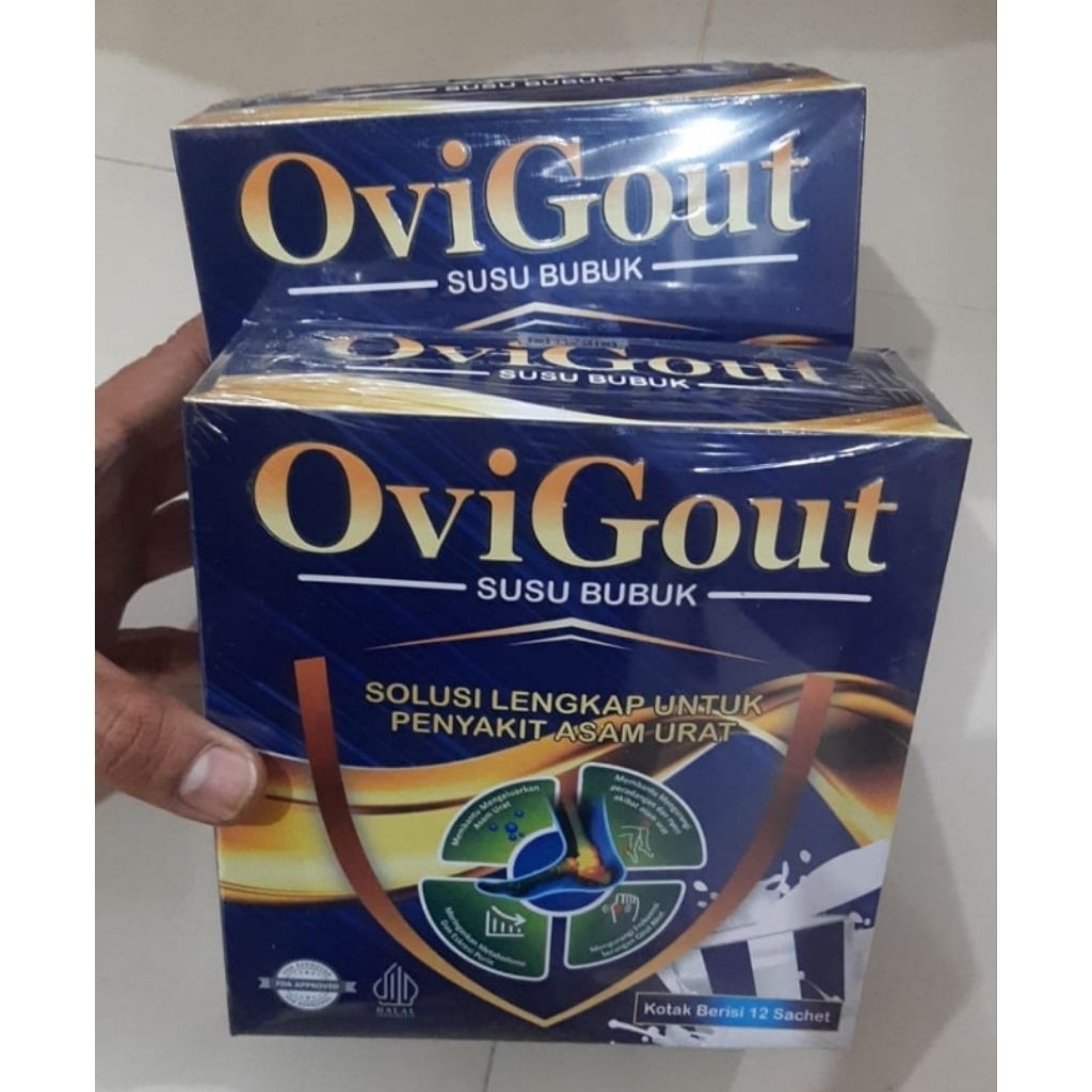 

OVIGOUT MILK SUSU ASLI ORIGINAL OBAT ASAM URAT NYERI SENDI KOLESTROL