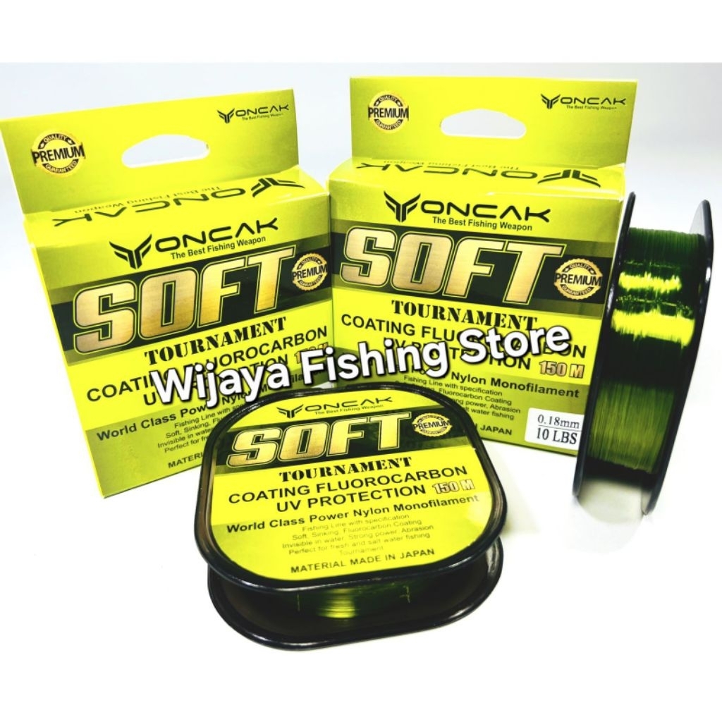 Senar Pancing Oncak Soft Tournament Premium 150 meter