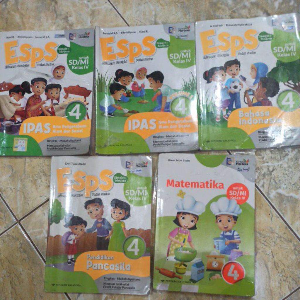 ESPS bekas/second kurikulum merdeka kelas 4