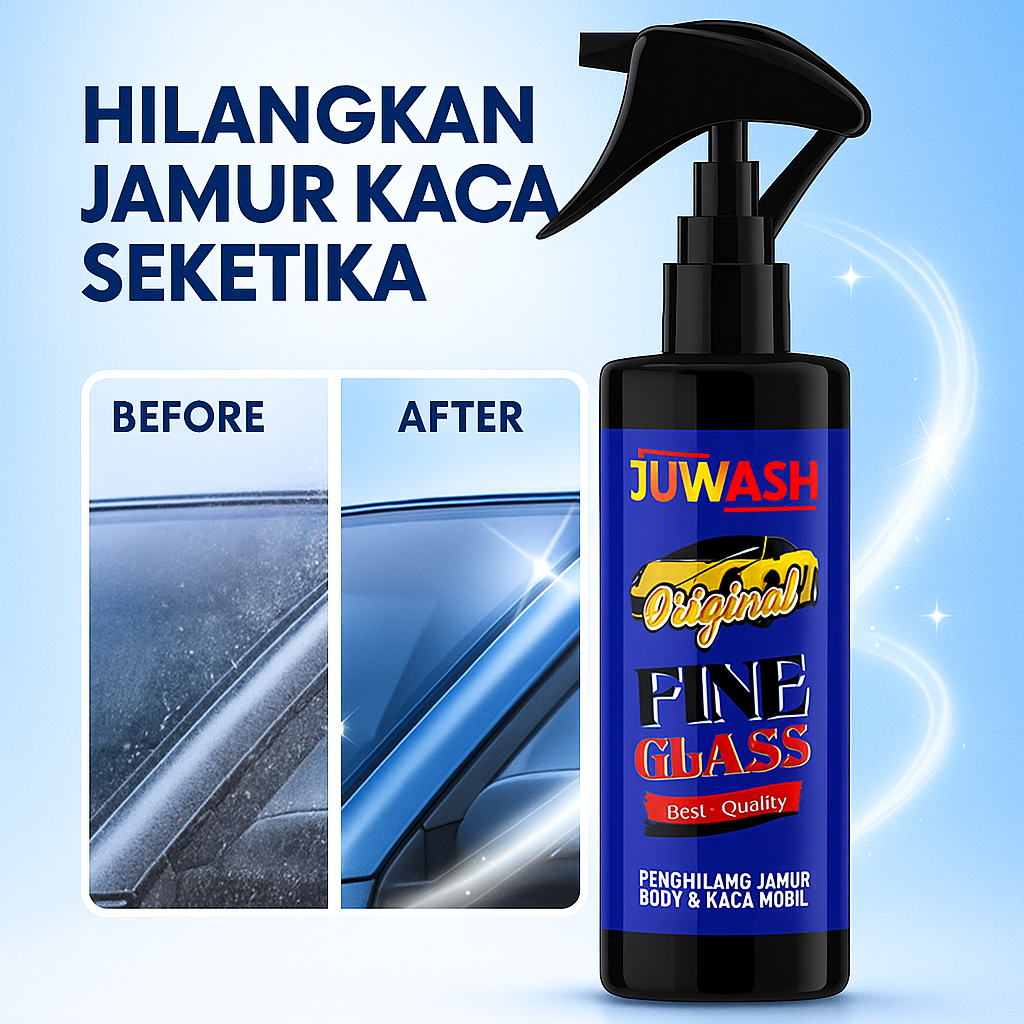 Pembersih Jamur Kaca & Body Mobil Terbaik | Obat Penghilang Jamur Kaca Mobil Ampuh