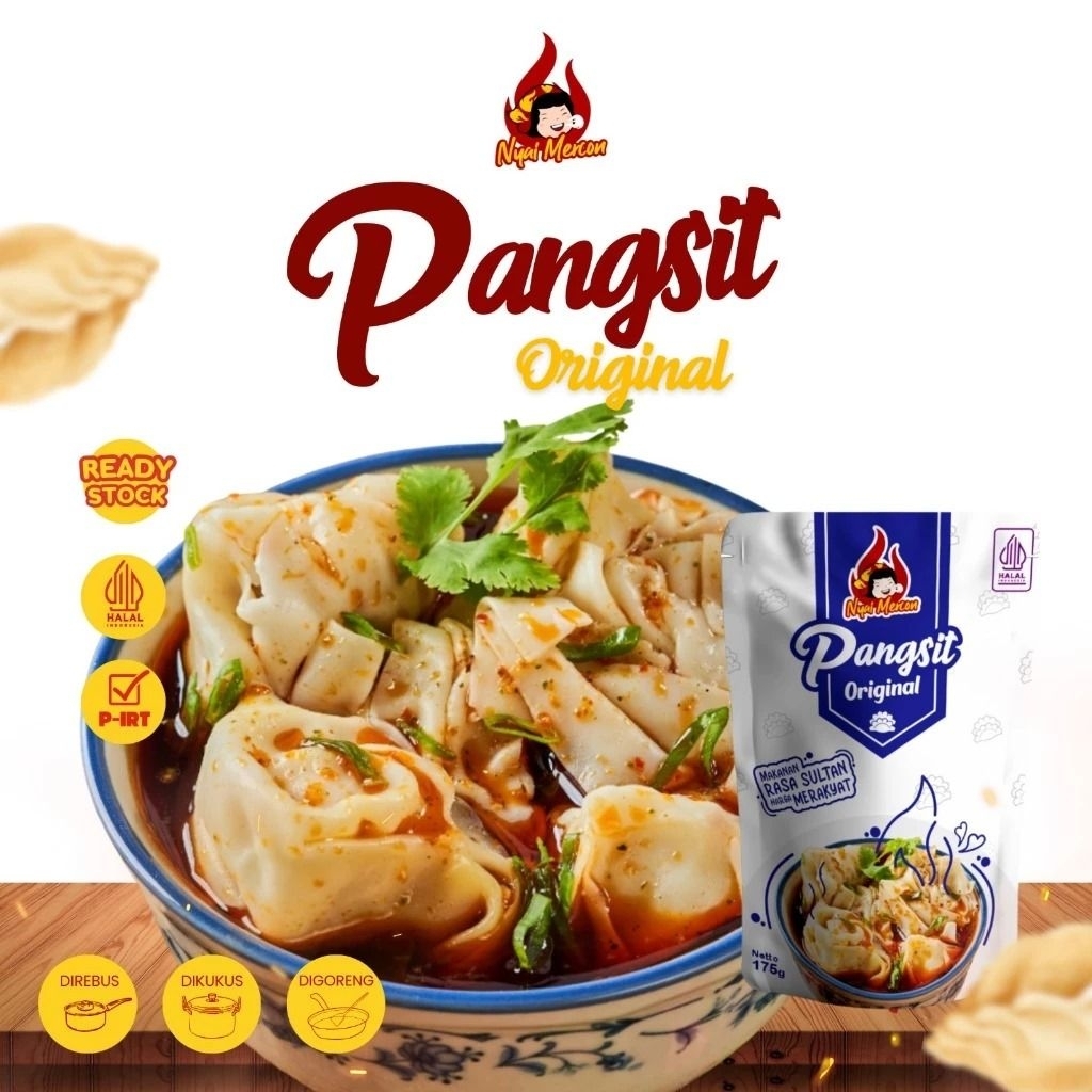 

Nyai Mercon~PANGSIT ORIGINAL, Makanan Instan Frozen Food