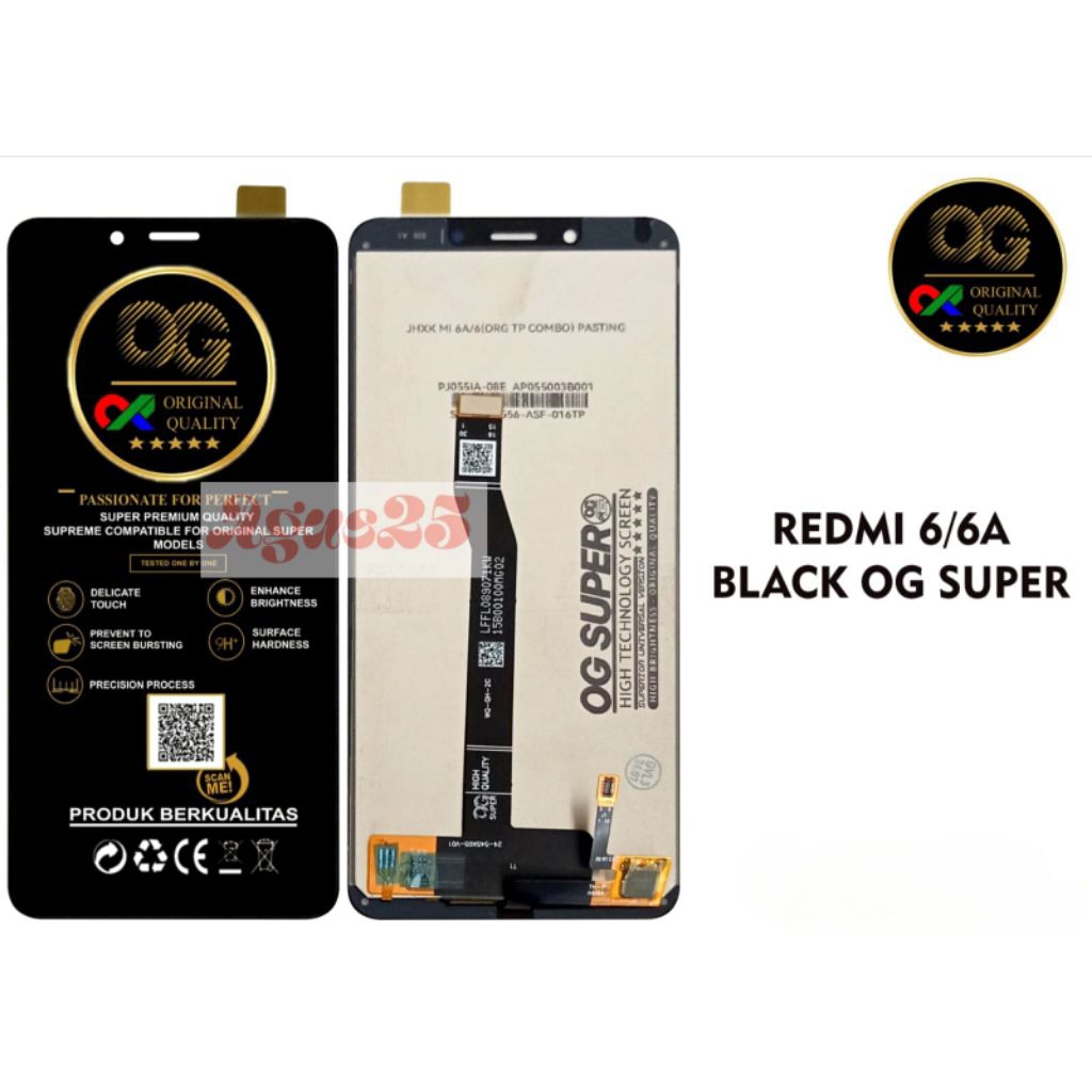 LCD XIAOMI REDMI 6/6A LCD TOUCHSCREEN ORIGINAL