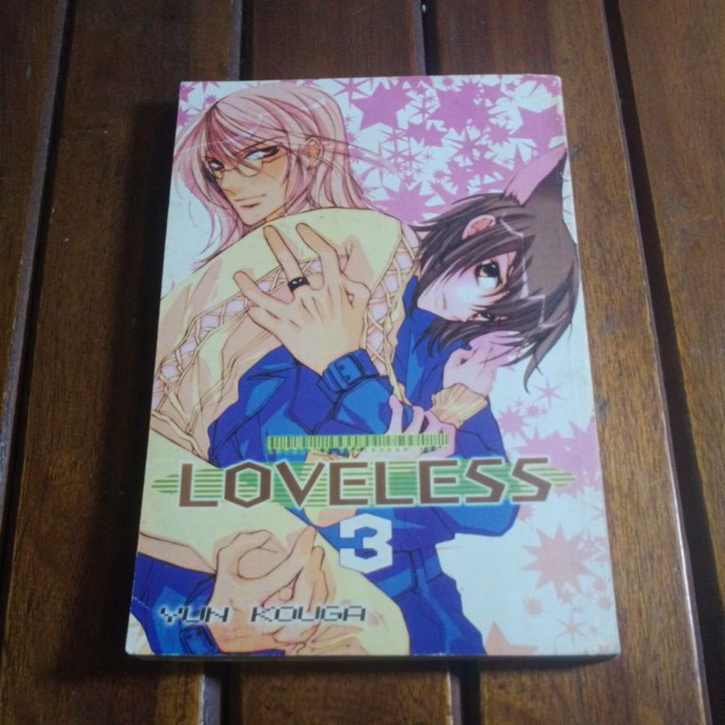 Komik LOVELESS Vol 3,buku baik used seken bekas preloved original