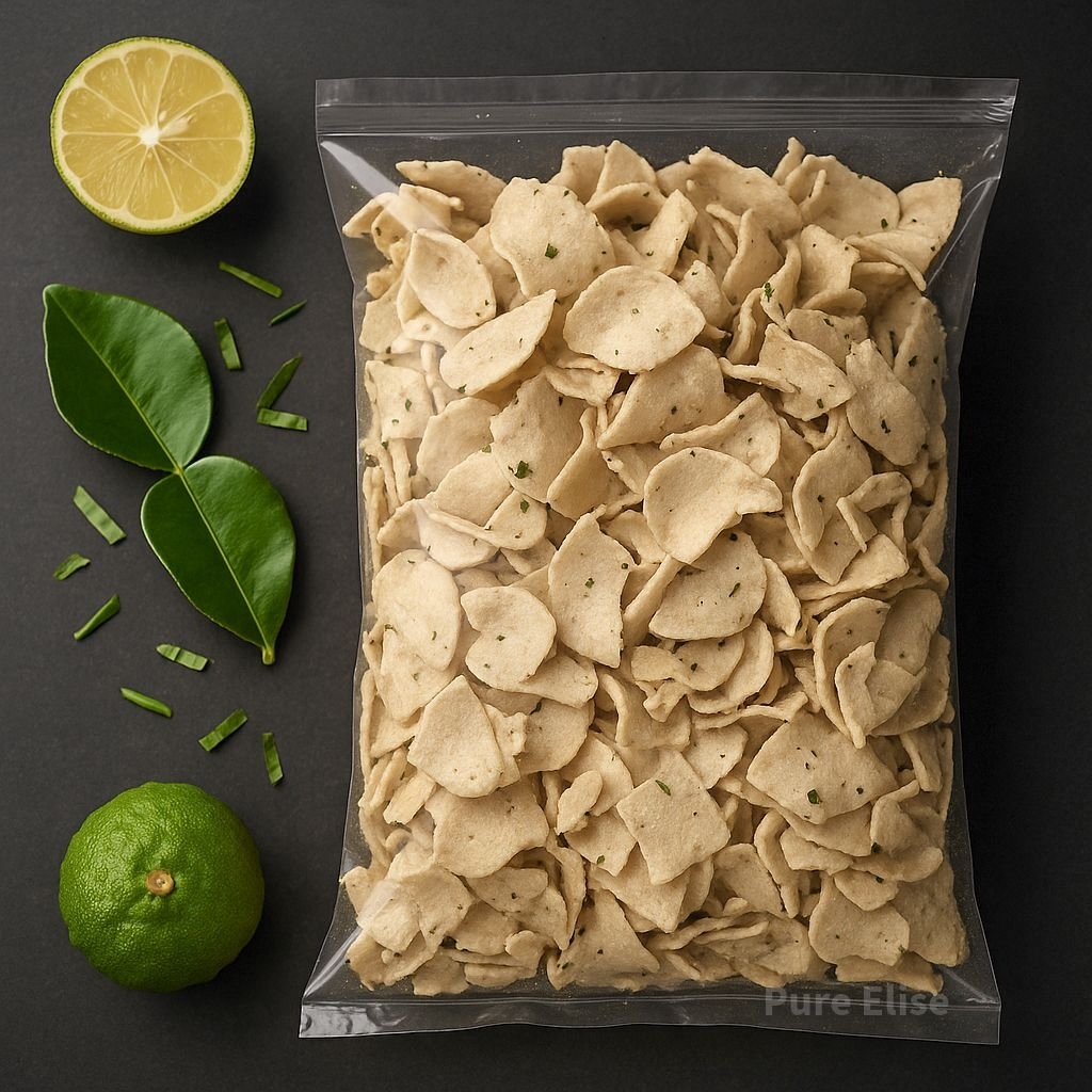 

Keripik Basreng Daun Jeruk 500 Gram | Cemilan Viral Wangi Murah Renyah Enak