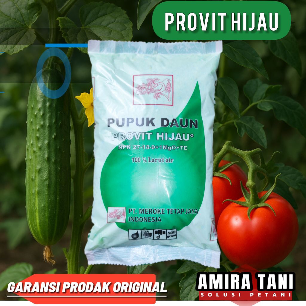 Pupuk Provit hijau 500 grm