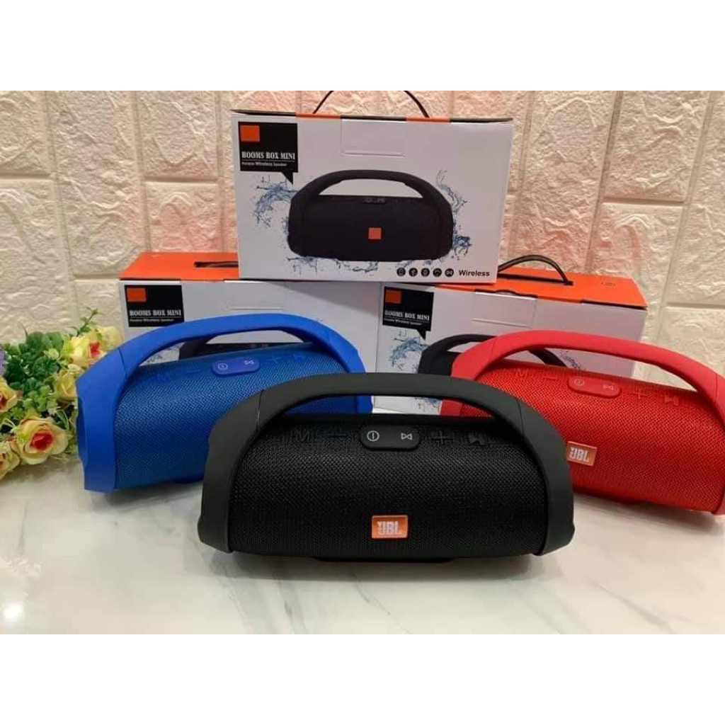 Speaker Murah Boombox Mini, Speaker Bluetooth Super Bass, Speaker Bluetooth Murah Wireless