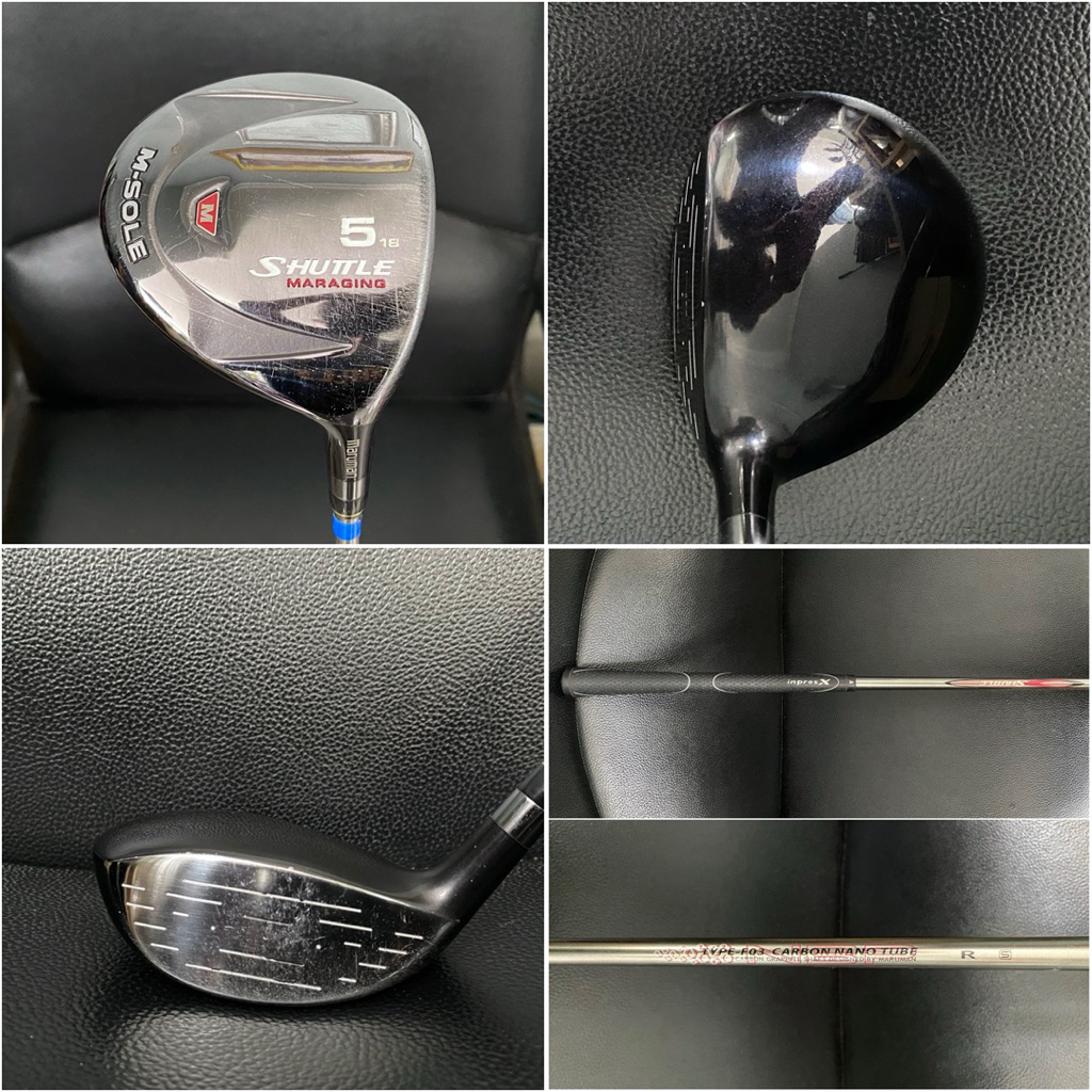 Stik Golf Fairway Wood 5 Maruman Shuttle Maraging M-Sole