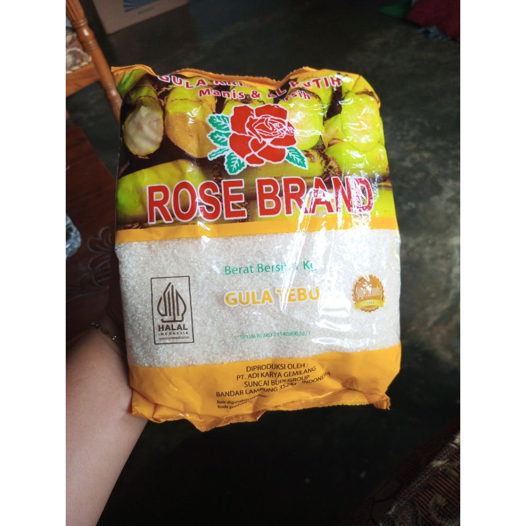 

Gula rosebrand 1Kg