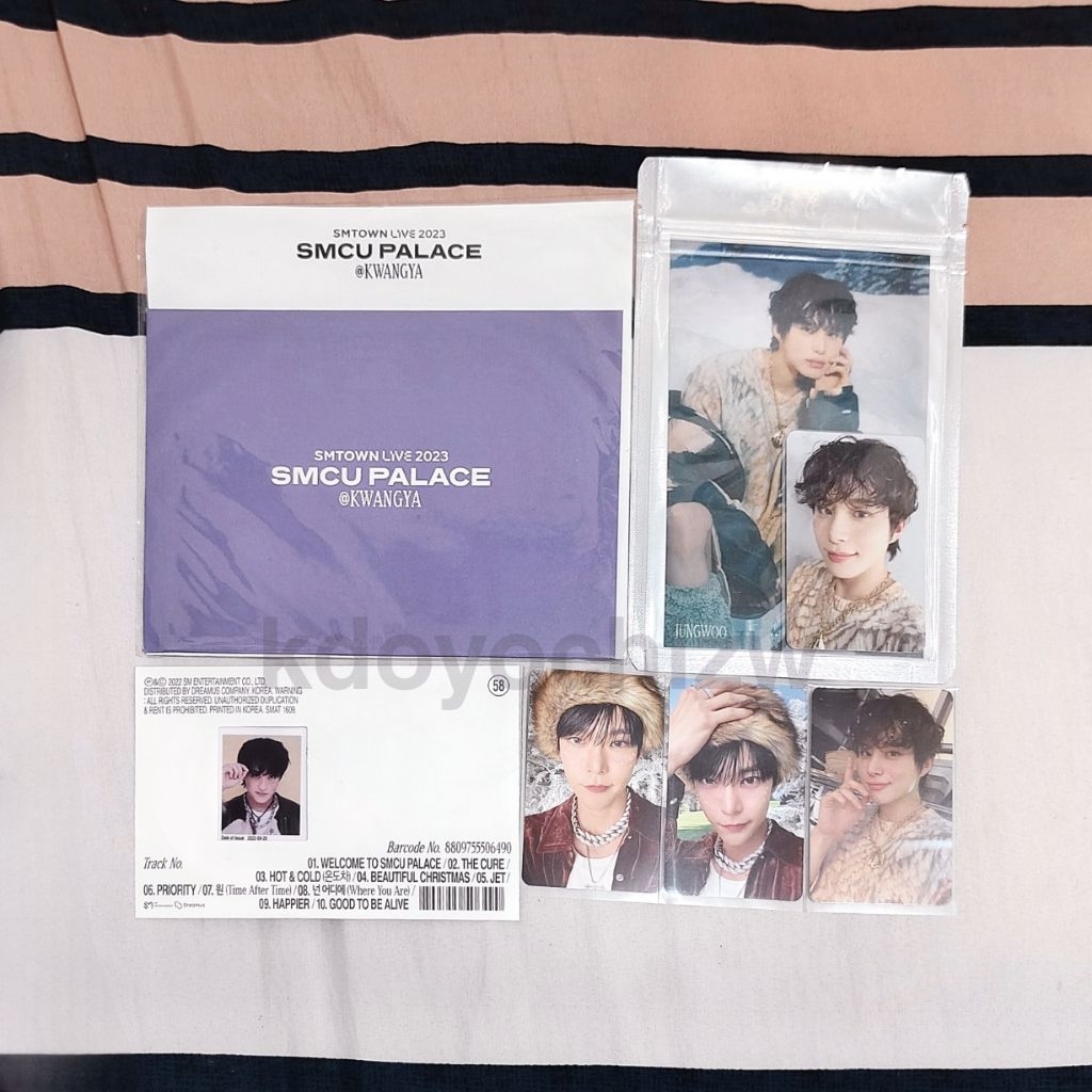 [READY] JUNGWOO SMCU PALACE SPECIAL AR TICKET ONLY, UNSEALED ALBUM SMCU PALACE MEMBERSHIP VER NCT 12