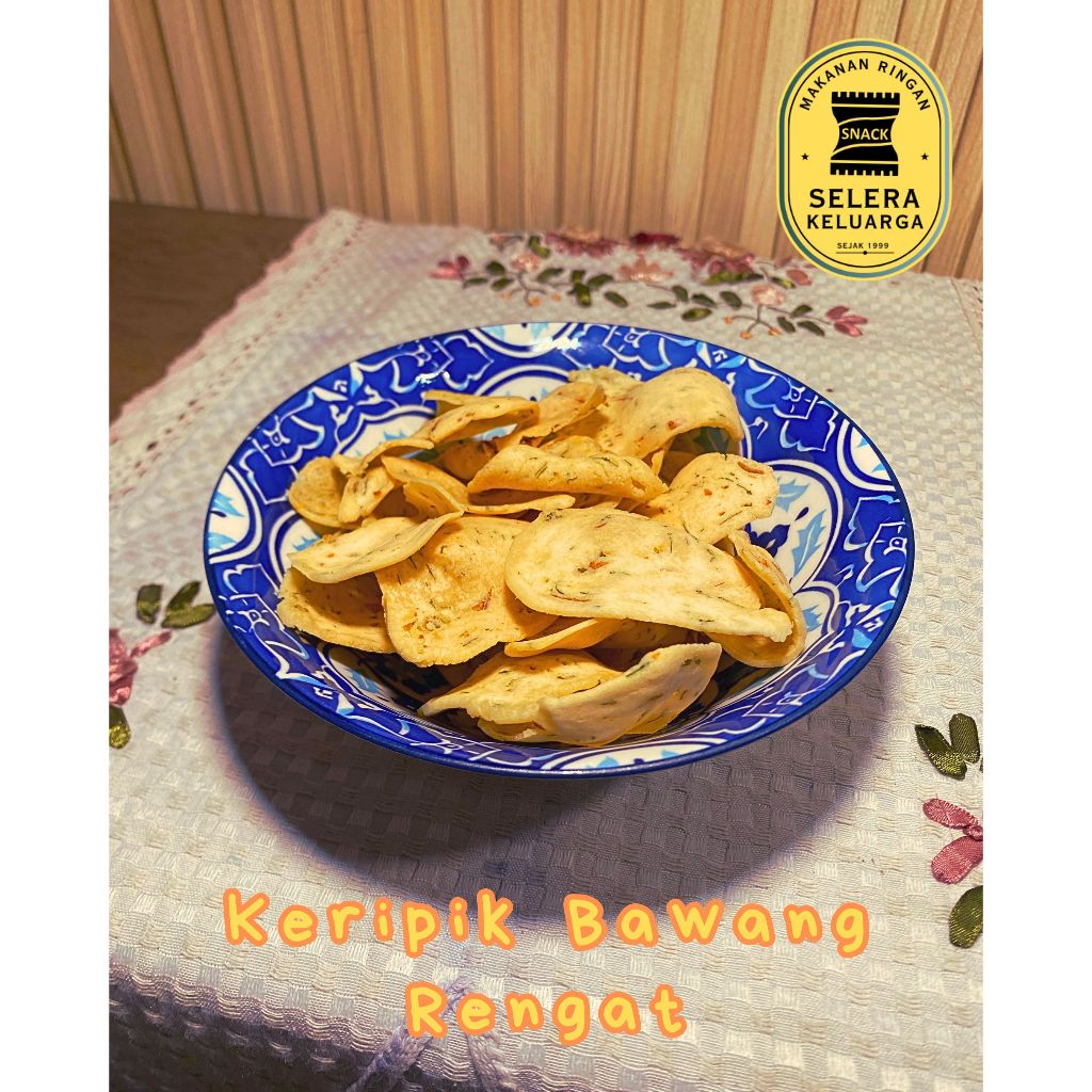 KERIPIK BAWANG KHAS RENGAT / KERIPIK BAWANG ala MALAYSIA RASA ORIGINAL | SNACK SELERA KELUARGA PEKAN