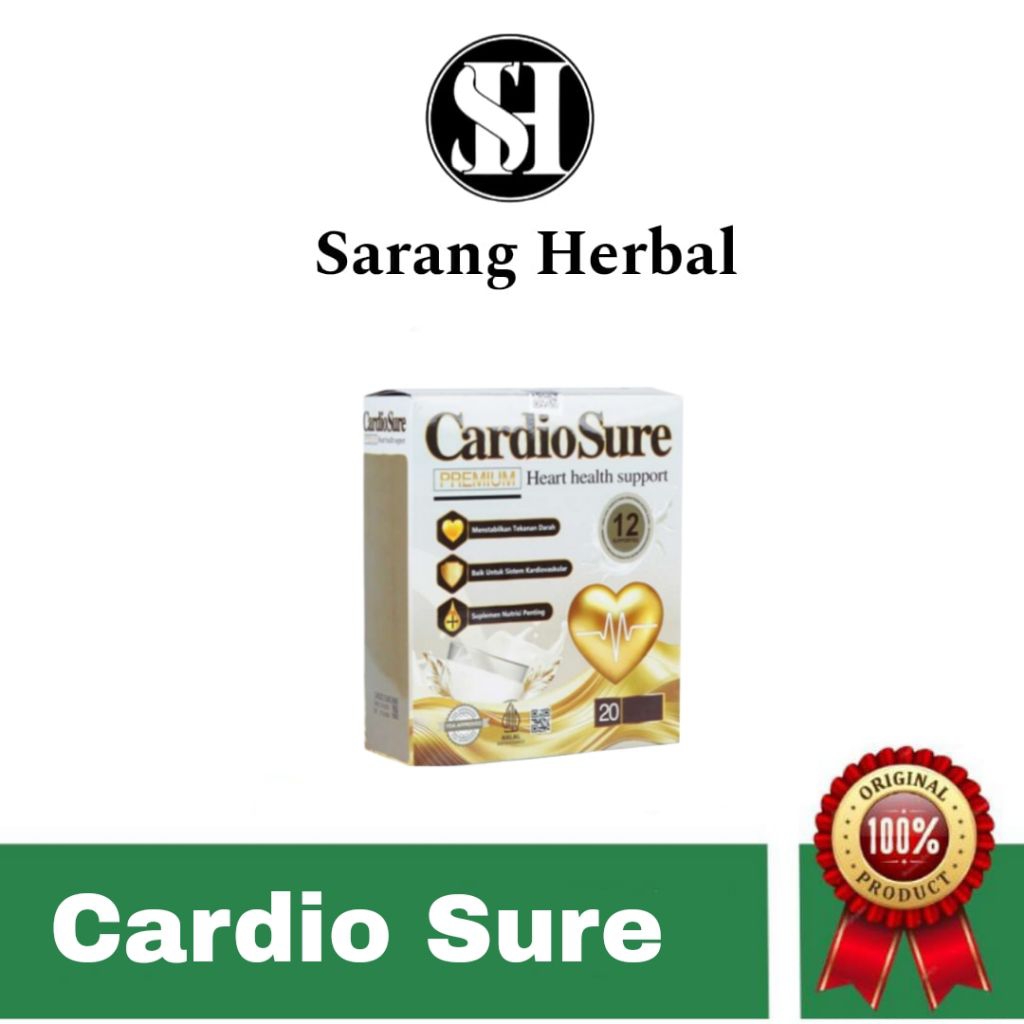 

CARDIOSURE MILK SUSU ASLI OBAT HIPERTENSI STRUK JANTAUNG KOLESTROL ASAM URAT