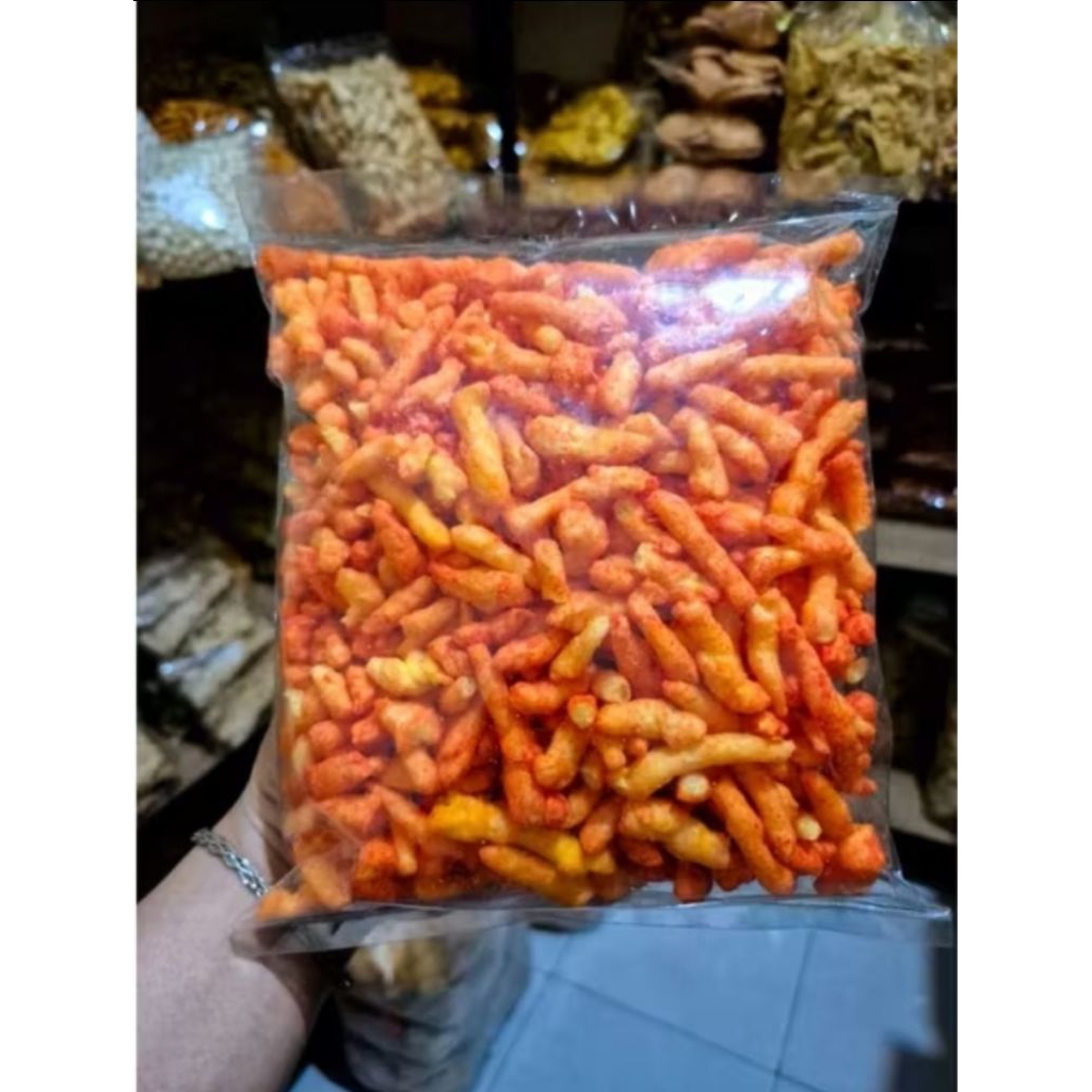 

Snack Twist Corn Tes Jagung Rasa keju/balado