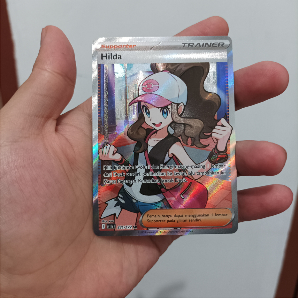 Pokemon TCG CCG Hitam&Putih Hilda SR