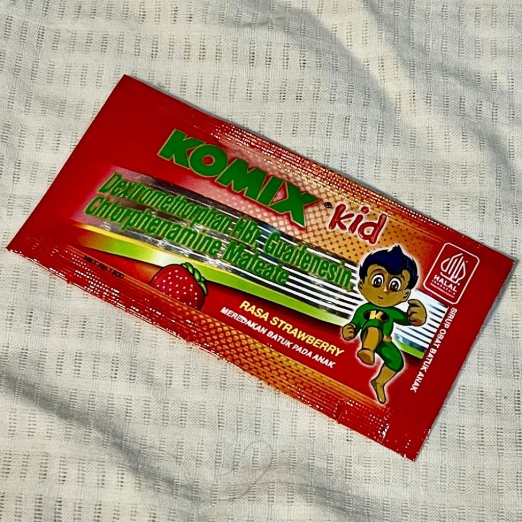 Komik Kid sirup obat batuk anak sachet