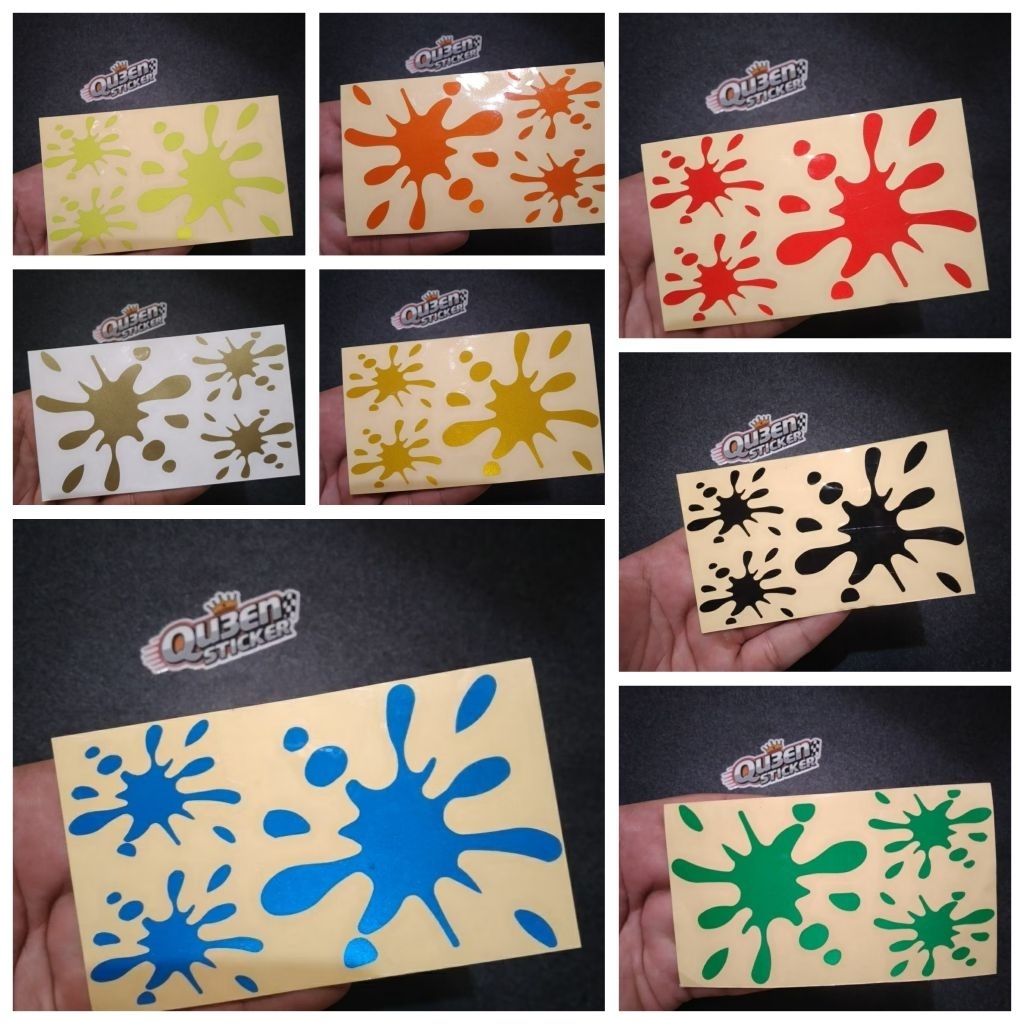 

Sticker Stiker Croot isi 3 Cutting