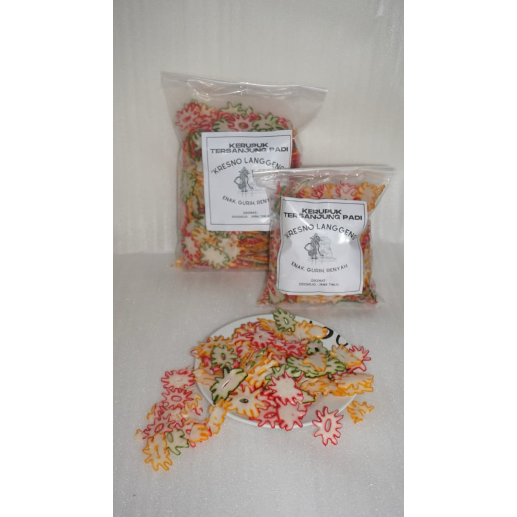 

Kerupuk Tersanjung Padi, Kerupuk Goreng Rasa Bawang