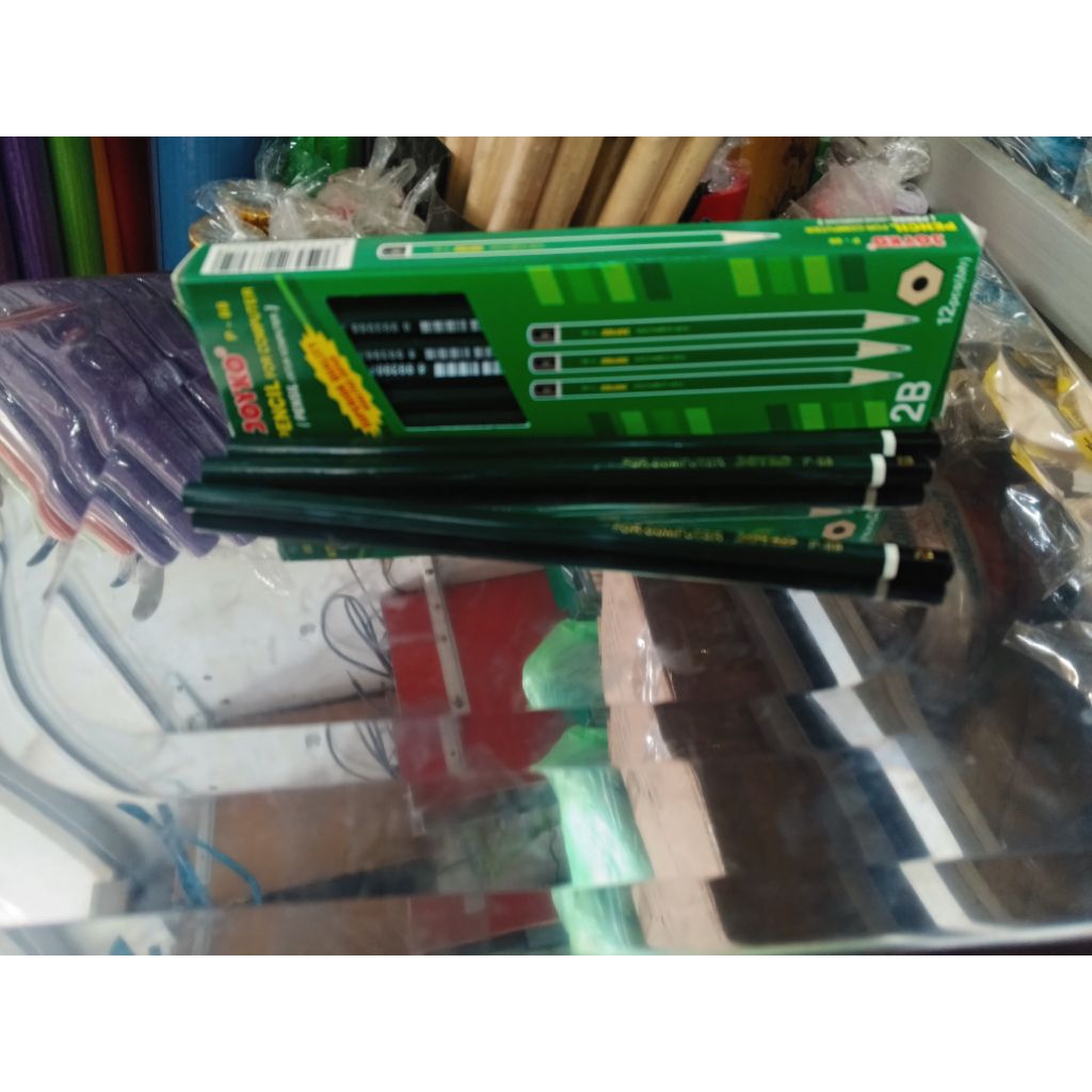 

Pensil Joyko 2B P-88 – Pensil Ujian Komputer UNBK / CPNS – 1 Pack Isi 12 pcs