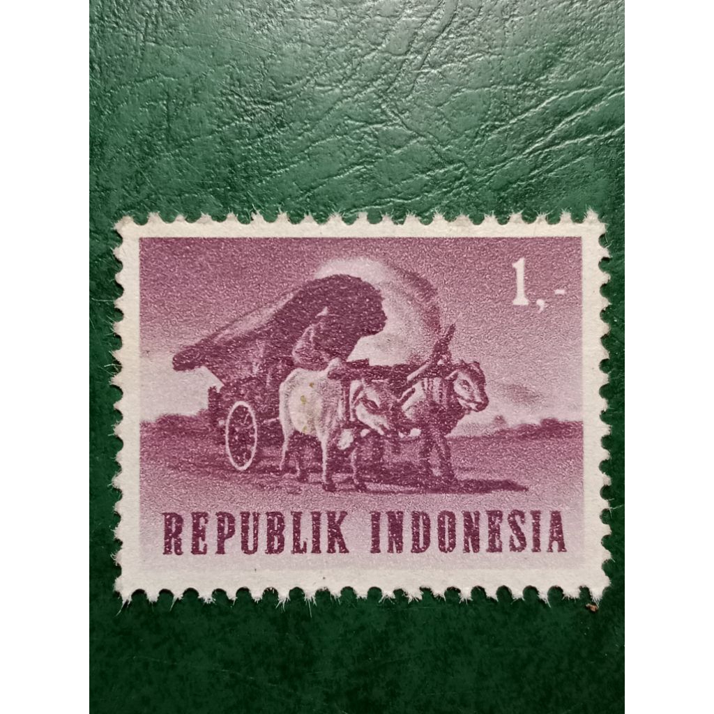 

Prangko Indonesia Rp 1 Alat alat Transport Tahun 1964 UN USED
