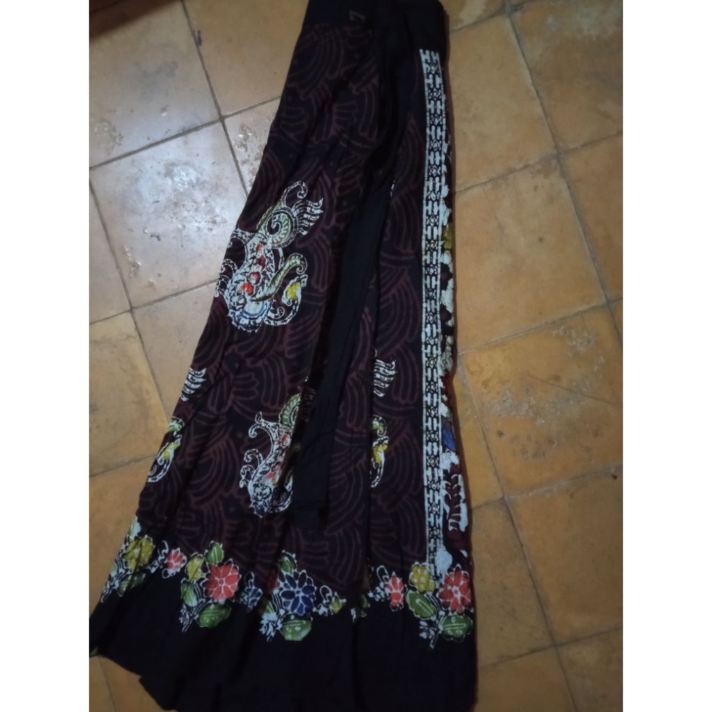 Preloved - Rok Batik Lilit asli Jogja