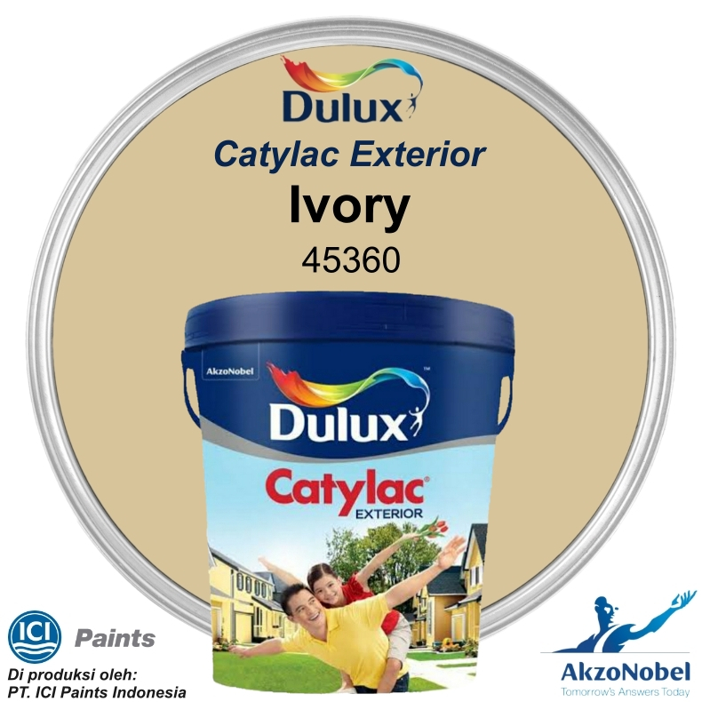 CAT DULUX CATYLAC EXTERIOR 5 KG - IVORY 45360