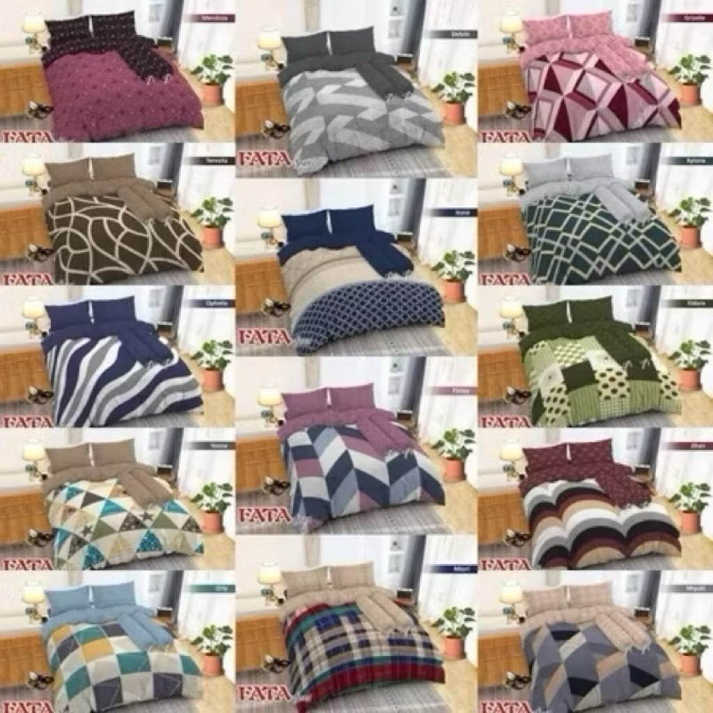 Bed Cover Set Fata Uk 140x200 Termurah Motif Terlaris