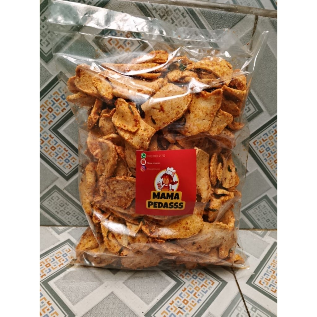 

Basreng koin pedas daun jeruk 1kg