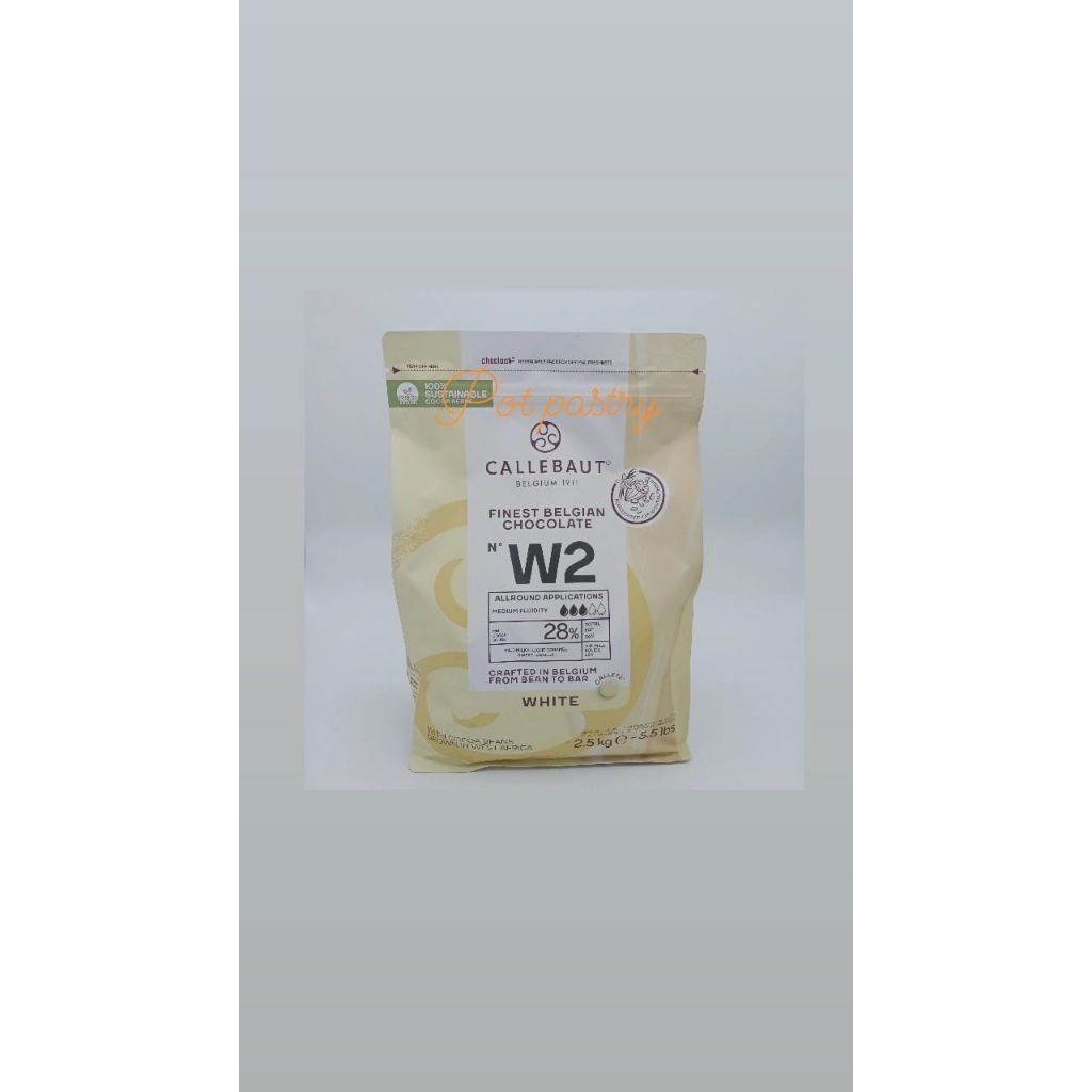 

Callebaut white 28% 2,5kg