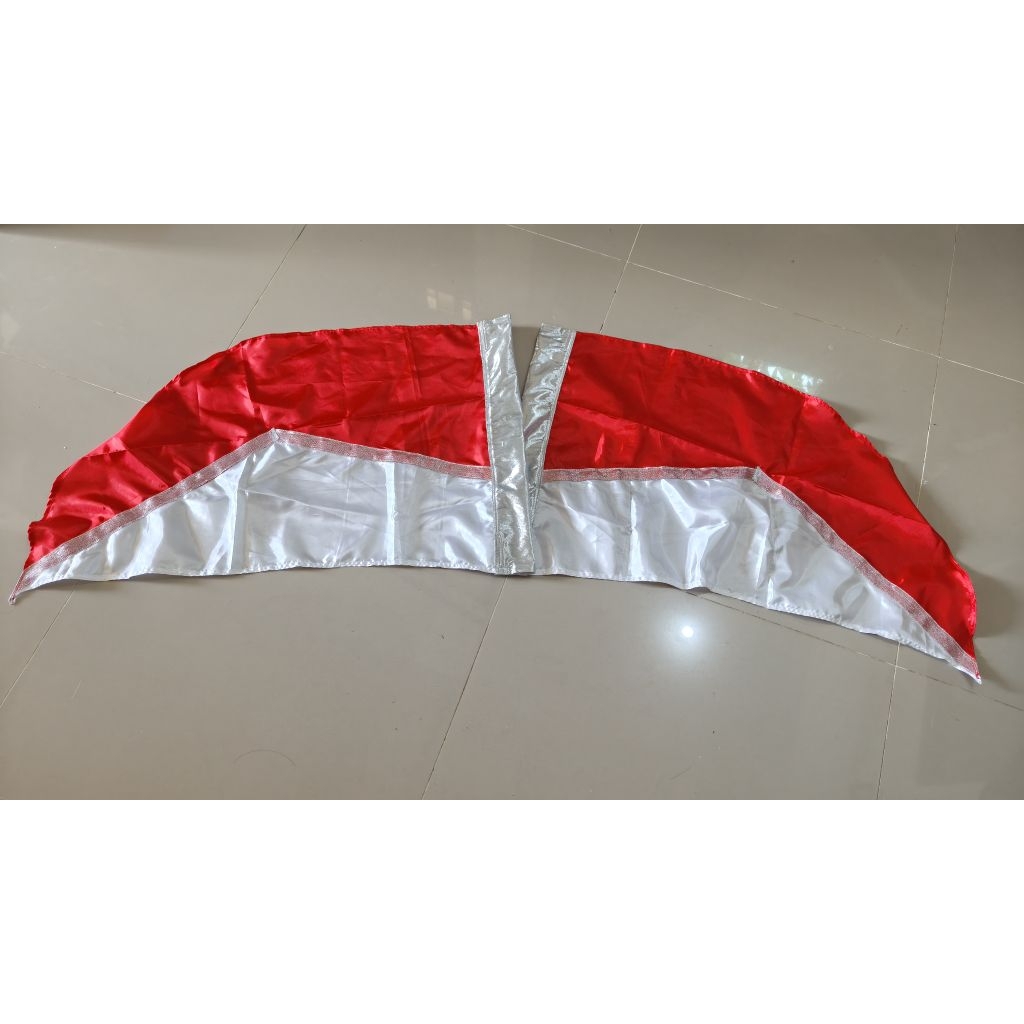 Flag Banner gereja custom warna sepasang