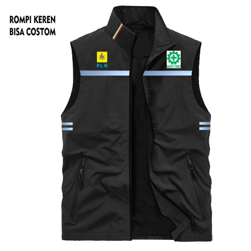 Rompi PLN Rompi Safety Rompi Kerja PLN Seragam Kerja PLN Vest PLN Rompi Kerja Safety Rompi Pegawai P
