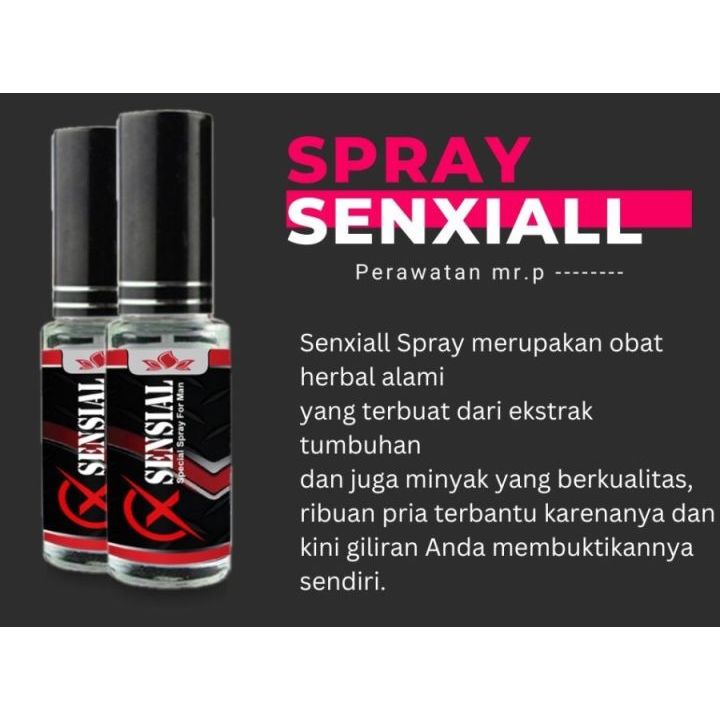 XSENSIAL SPRAY Tahan lama tanpa kebas BPOM kuat dan tahan lama original