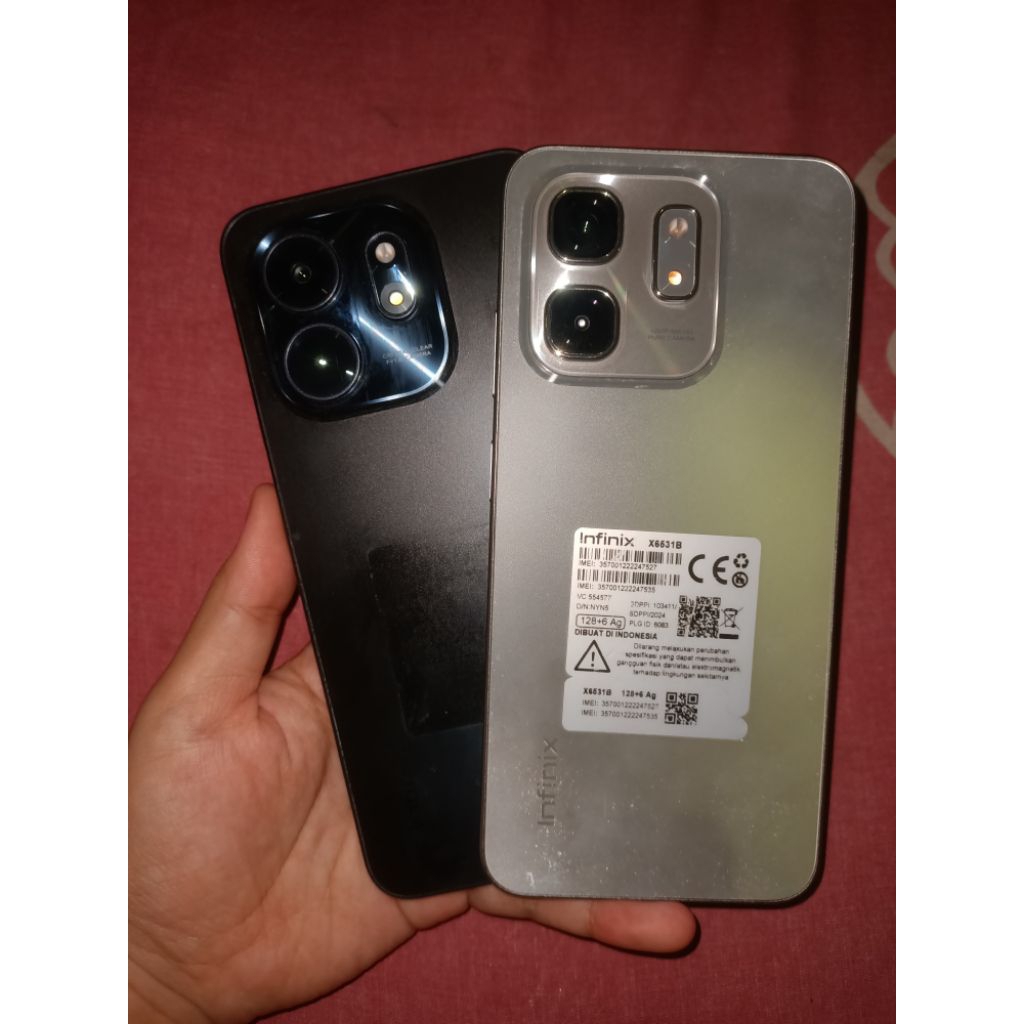 Hp Infinix Smart 9 & Hot 50i Second Ori (Cek Deskripsi)