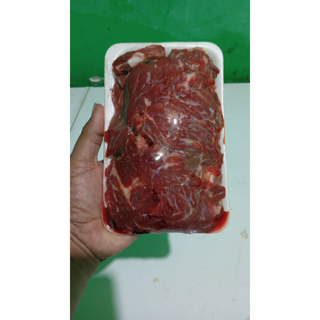 

tetelan daging sapi beku/frozen