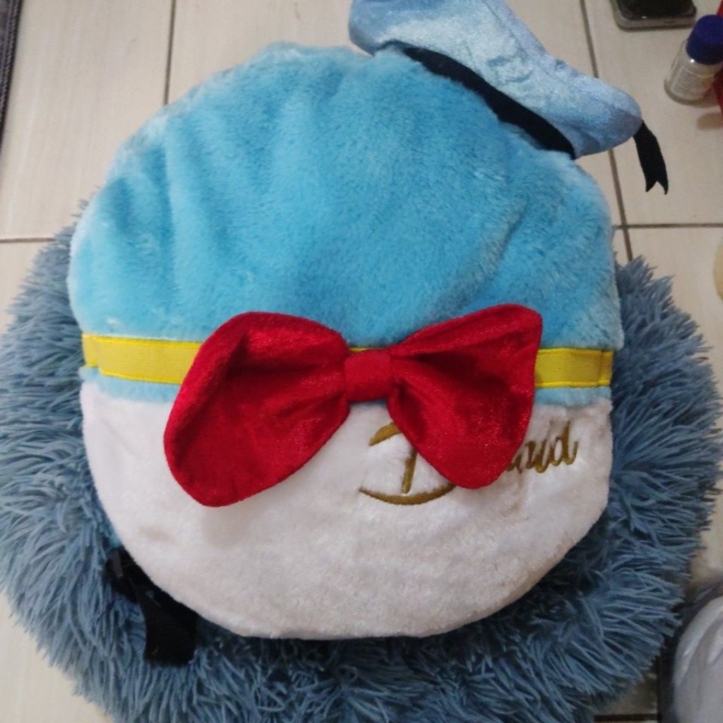 tas disney bulu bulu original donal disney