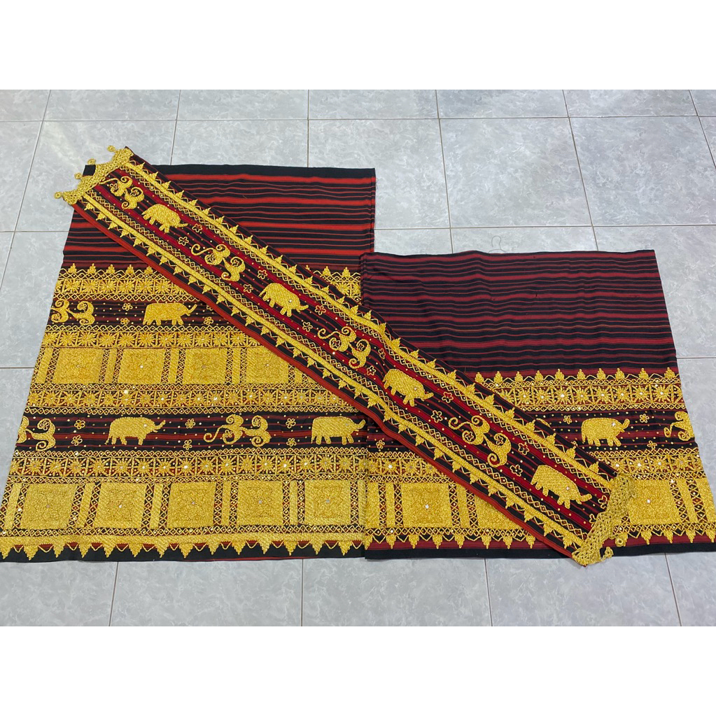 

Tapis Set Antik Mama Papa Asli Sulam Tangan
