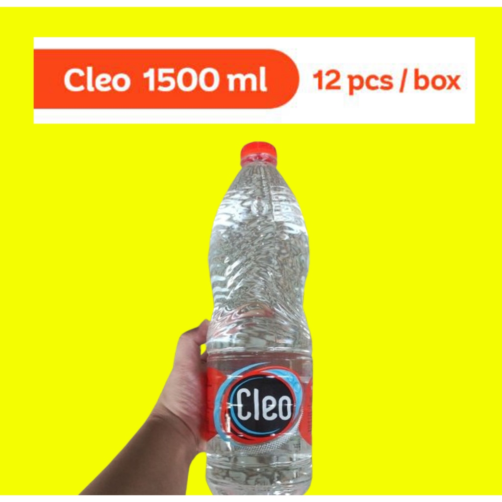 

CLEO BOTOL 1500ML 1 DUS ISI 12 BOTOL / CLEO BOTOL