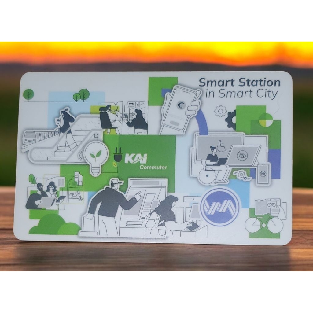 PL kartu KMT Commuterline smartstation