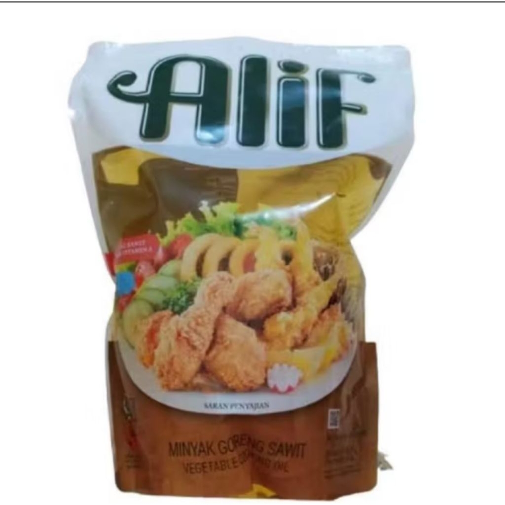 

Minyak goreng alif 2 liter...