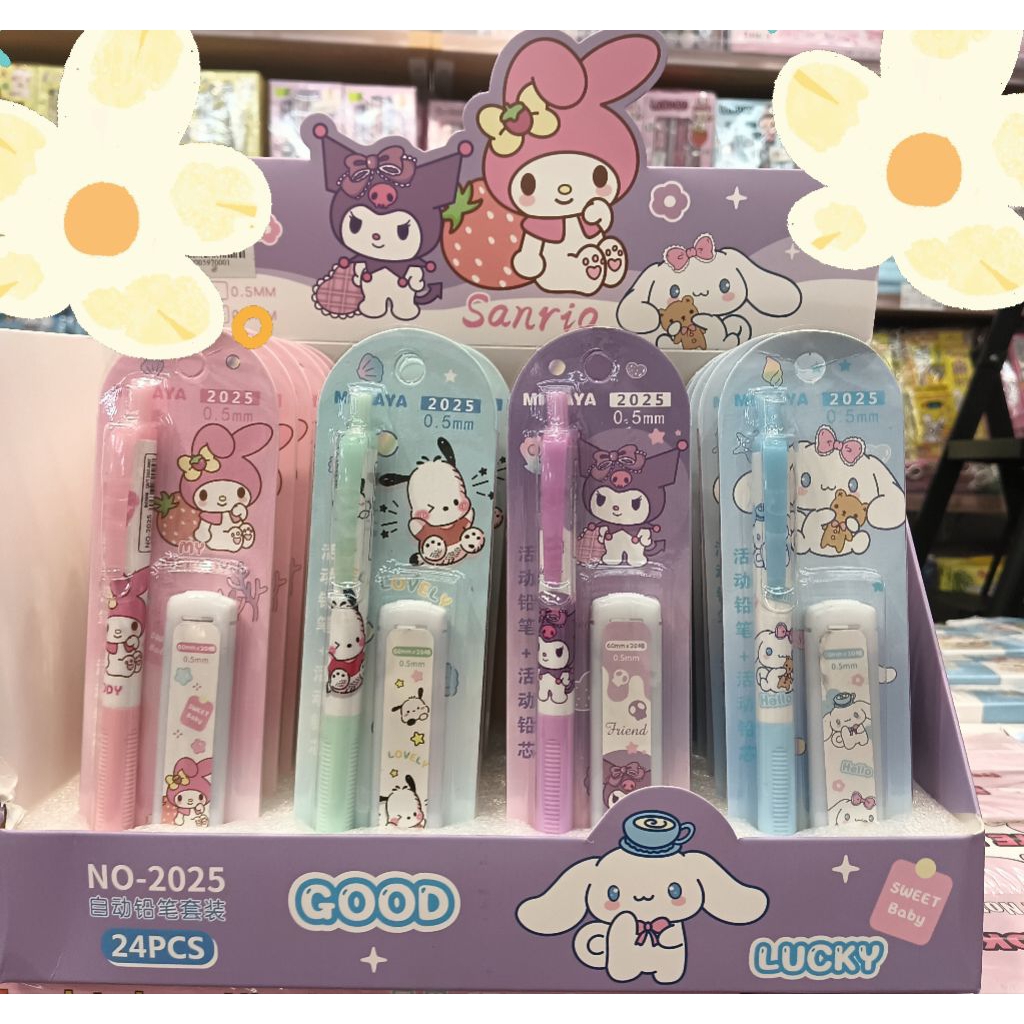 

pensil mekanik sanrio