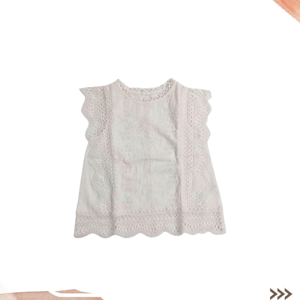 PR3l0V3D - LACE TANKTOP ANAK PEREMPUAN - ZARA KIDS