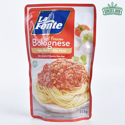 

La Fonte Pasta Sauce Beef Flavour Bolognese 315gr