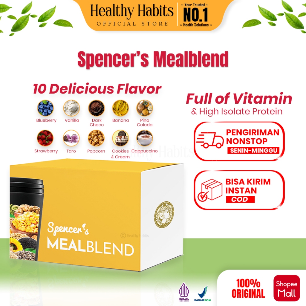 

lontong12 Spencer Meal Blend Meal Replacement Langsing Sehat Spencers