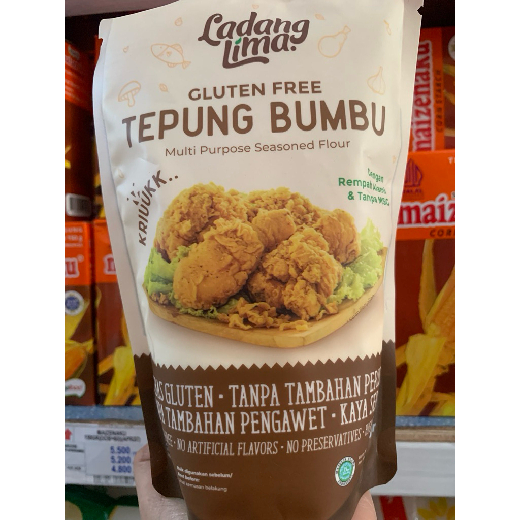 

Tepung bumbu ayam ladang lima 150g